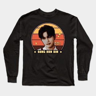 Retro Sung Han Bin ZEROBASEONE Long Sleeve T-Shirt